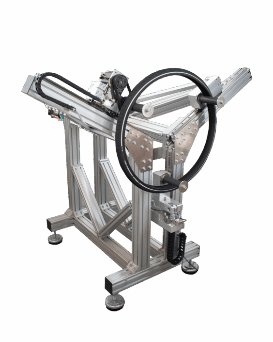 CUSTOM MACHINE FOR BICYCLE TYRESTESTING