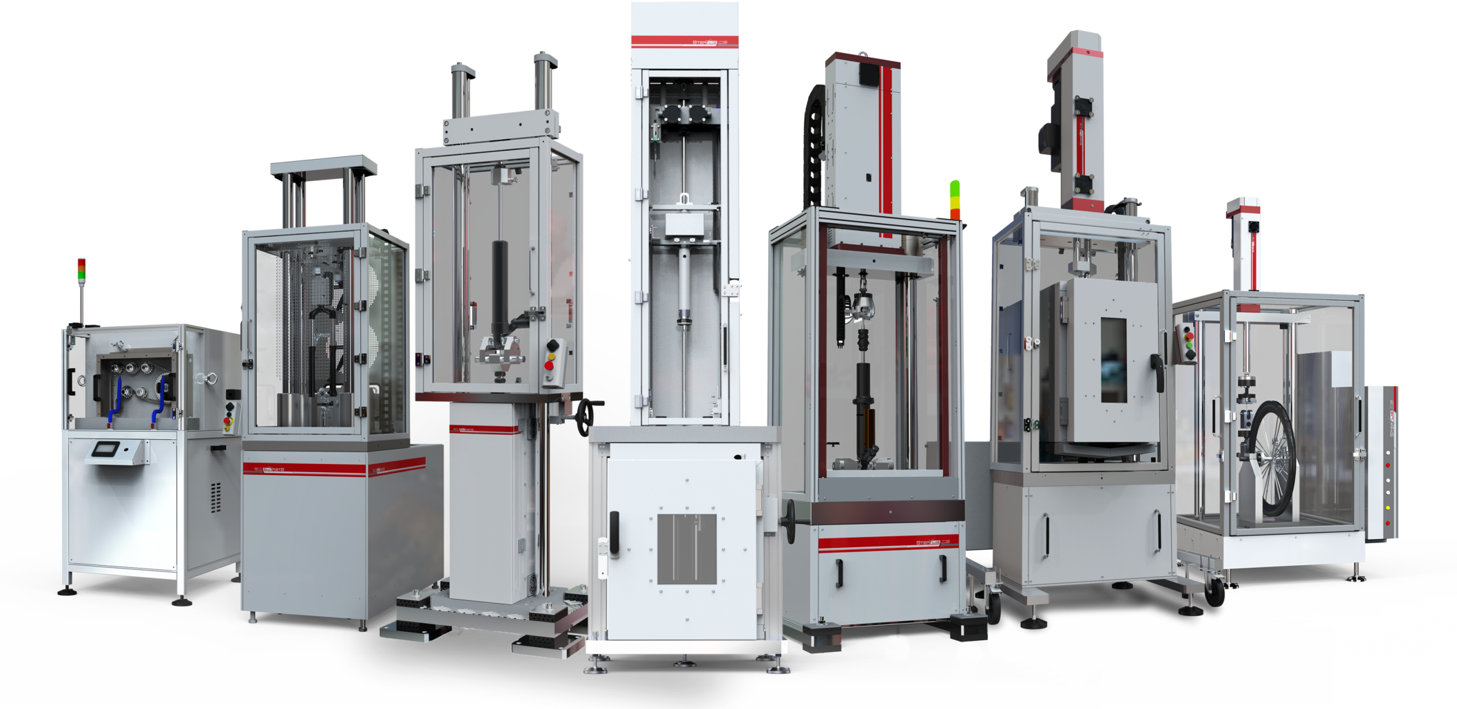 Components for Mechanical Test Systems STEP Lab
